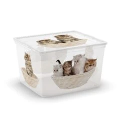 Contenitore Box Cube Puppy And Kitten