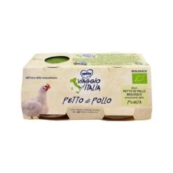 Omogeneizzato Bio Petto Di Pollo 2 X 80g Viaggio D'Italia