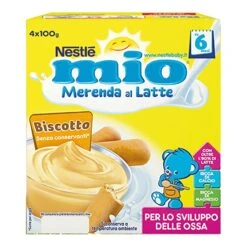 Nestlé® Merenda Lattea Al Biscotto 4 Pz X 100 G