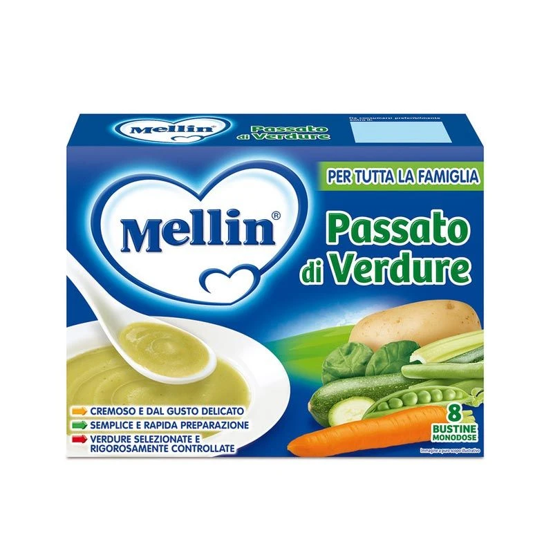Passato Di Verdure 8 Bustine Da 13g 3 Passato Di Verdure 8 Bustine Da 13g