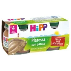 Hipp Omogeneizzato Bio Platessa Con Patate 2 X 80g