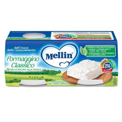 Omogeneizzato Formaggino Classico 2 X 80 G 3 Omogeneizzato Formaggino Classico 2 X 80 G