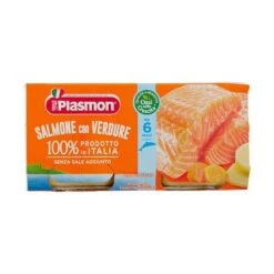 Omogeneizzato Salmone E Verdure 2 X 80 G