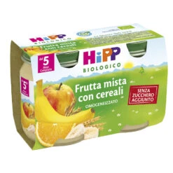 Hipp Merenda Frutta Mista E Cereali 2 X 125g