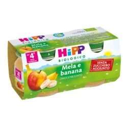 Hipp Omogeneizzato Bio Mela E Banana 2 X 80g
