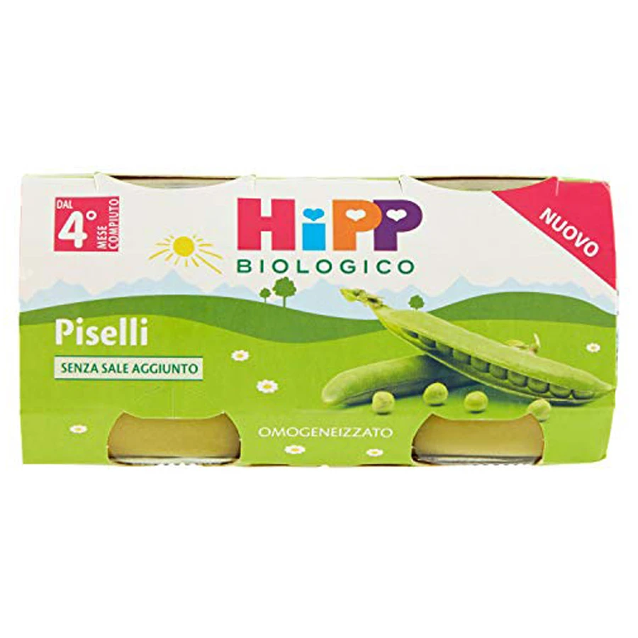 Hipp Omogeneizzato Piselli 2 X 80 G 3 Hipp Omogeneizzato Piselli 2 X 80 G