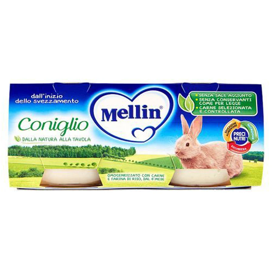 Omogeneizzato Coniglio 2 X 80g 3 Omogeneizzato Coniglio 2 X 80g