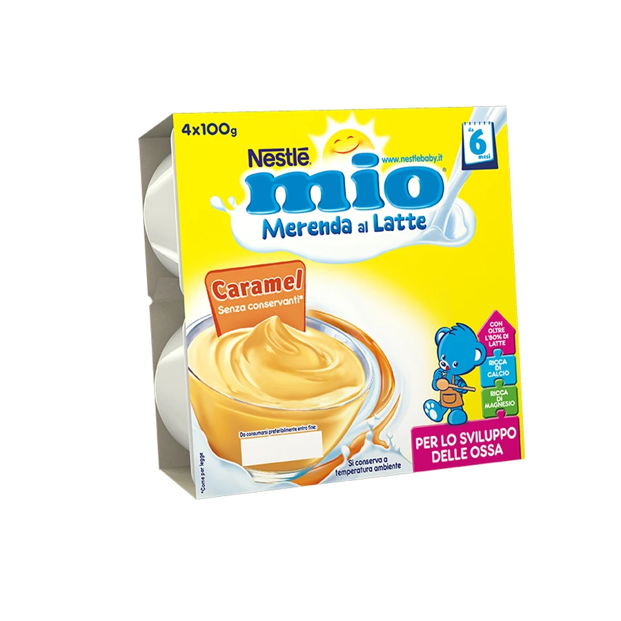 Nestlé® Merenda Lattea Caramel 4 X 100g 3 Nestlé® Merenda Lattea Caramel 4 X 100g