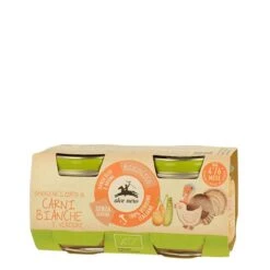 Omogeneizzato Di Carni Bianche E Verdure Biologico 2x80 G