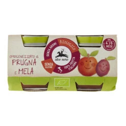 Omogeneizzato Prugna E Mela Biologico 2x80 G