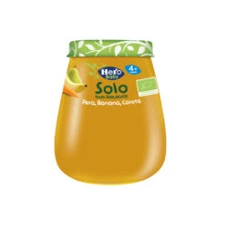 Solo Omogeneizzato Pera Banana E Carota Bio 120g