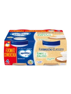 Omogeneizzato Formaggino 4pz X 80 G