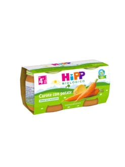 Hipp Omogeneizzato Bio Carote Con Patate 2 X 80g