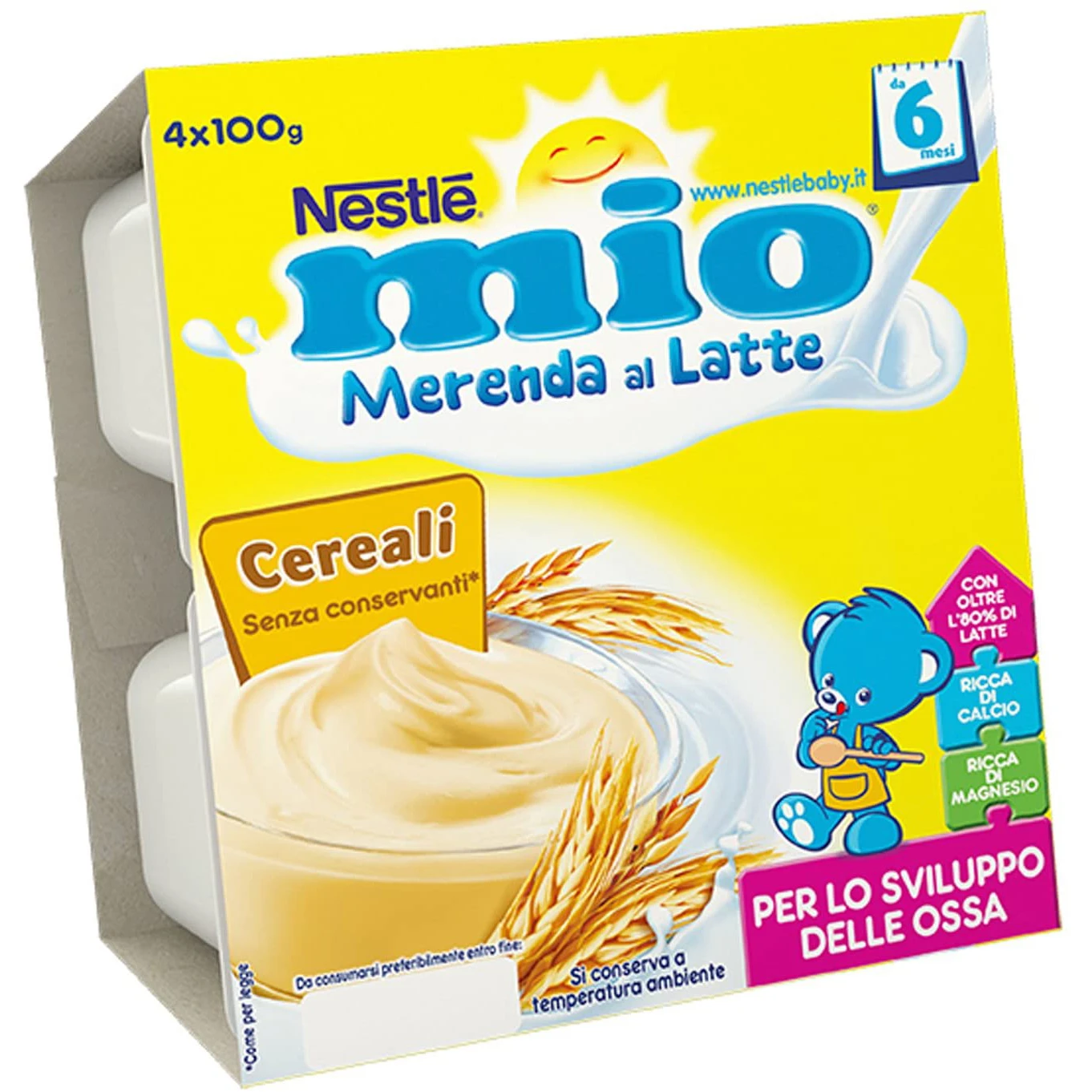 Nestlé® Merenda Lattea Cereali 3 Nestlé® Merenda Lattea Cereali