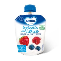 Pouch Latte Frutti Rossi 85g