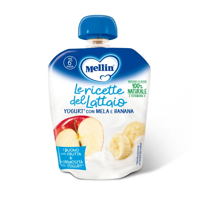 Pouch Latte Mela Banana 85g 3 Pouch Latte Mela Banana 85g