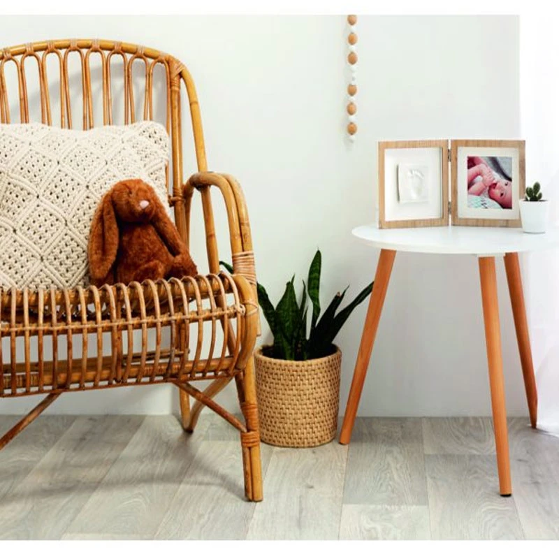 Baby Art Cornice Quadrata Per Foto E Impronta Neonato In Legno 5 Baby Art Cornice Quadrata Per Foto E Impronta Neonato In Legno - immagine 3