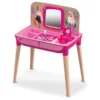 MONDO Barbie Make Up Studio Tavolino Multi Funzione Studio E Gioco - Trucchi Inclusi - 40012