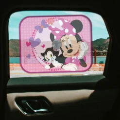 Albri 2pz Tendina Parasole Finestrino Auto - Fantasia Minnie E Mickey Mouse -Humana in Itali 0108921 albri 2pz tendina parasole finestrino auto fantasia minnie e mickey mouse